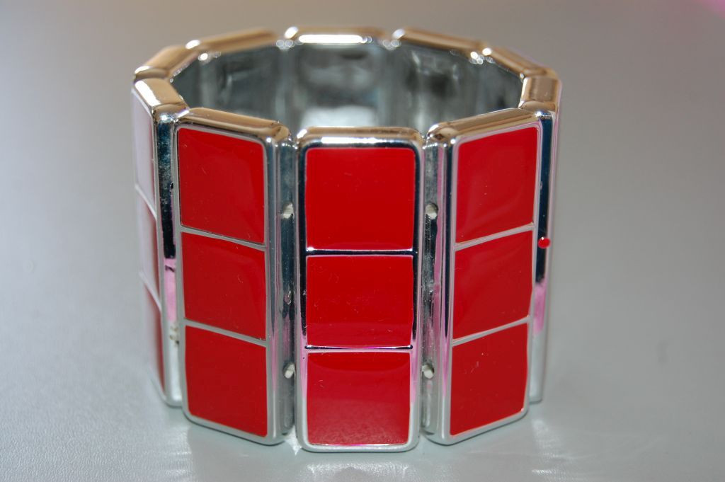 Zaira bracelet red metal