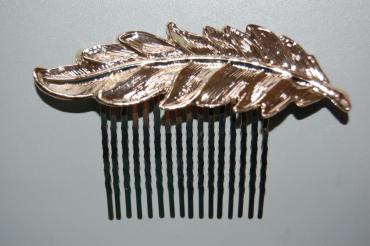 Fall leaf golden comb