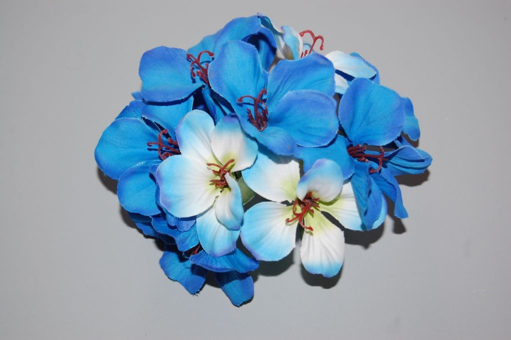 Blue bells corsage