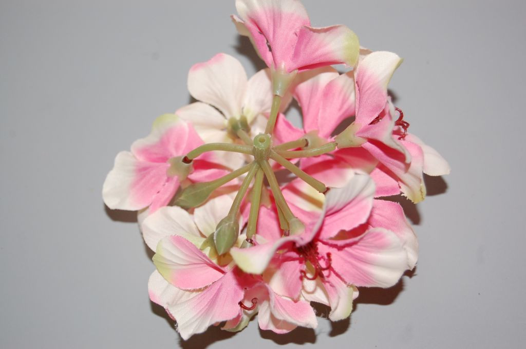 Corsage pink and beige bells