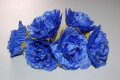 Blue Carnation corsage