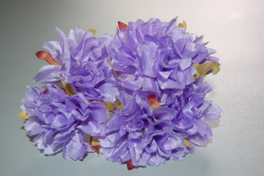 Ramillete claveles violeta