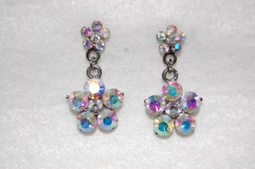 Pendientes flor