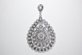 Descent Carlota white and silver