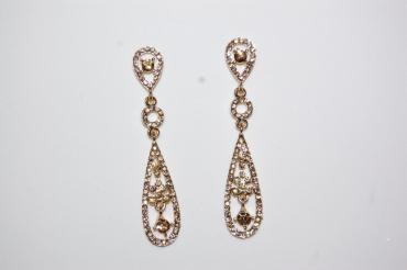 Pendientes Sisi largos dorados