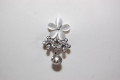 Flower mother of Pearl Sterling Silver earrings