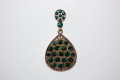 Earrings green Priestess