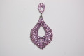 Ruby Earrings shine pink