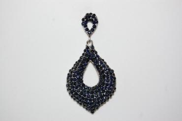 Ruby Earrings Royal Blue glitters