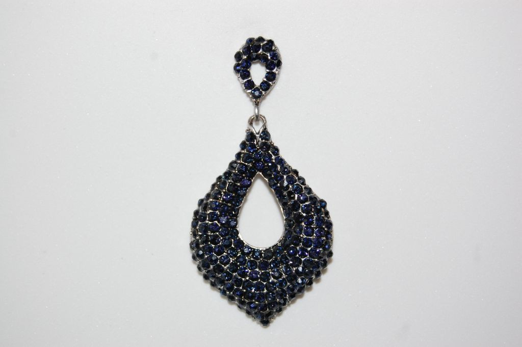 Ruby Earrings Royal Blue glitters