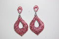 Ruby Earrings coral glitters