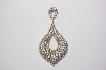 Ruby Earrings white sparkles