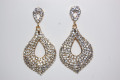Ruby Earrings white sparkles