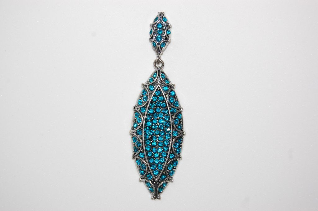 Lisi earrings turquoise shine