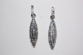 Pendientes Sirena brillos blancos