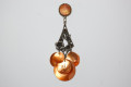 Olaya earrings gold Pearl