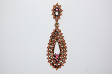 Marisol earrings coral tears