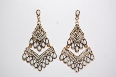 Pendientes Marisol oro beige