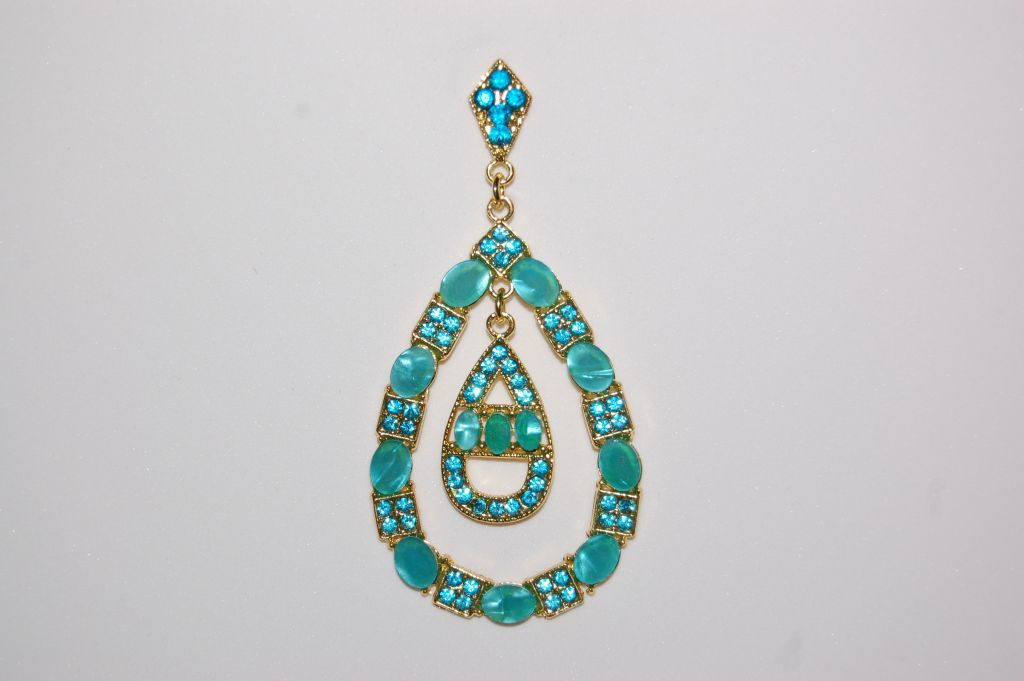Earrings turquoise Rufina 