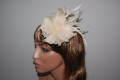 Beautiful beige Natacha headdress