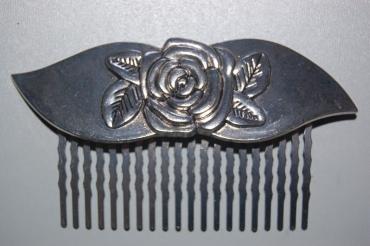 Combs Sonsoles old Silver flower