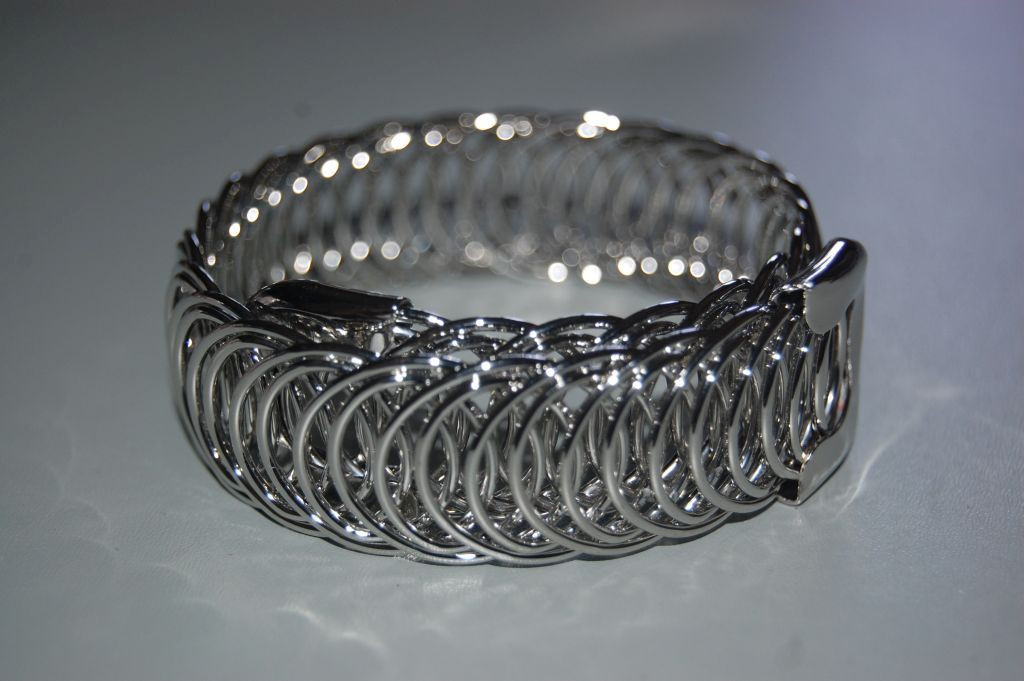 Pulsera Muelle plata nueva