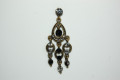 Beautiful black earrings Sultana