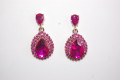 Great pink Marquise earrings