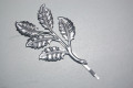 Pinnate leaf silver fork 