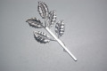 Pinnate leaf silver fork 