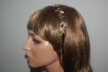 Love golden spring headband