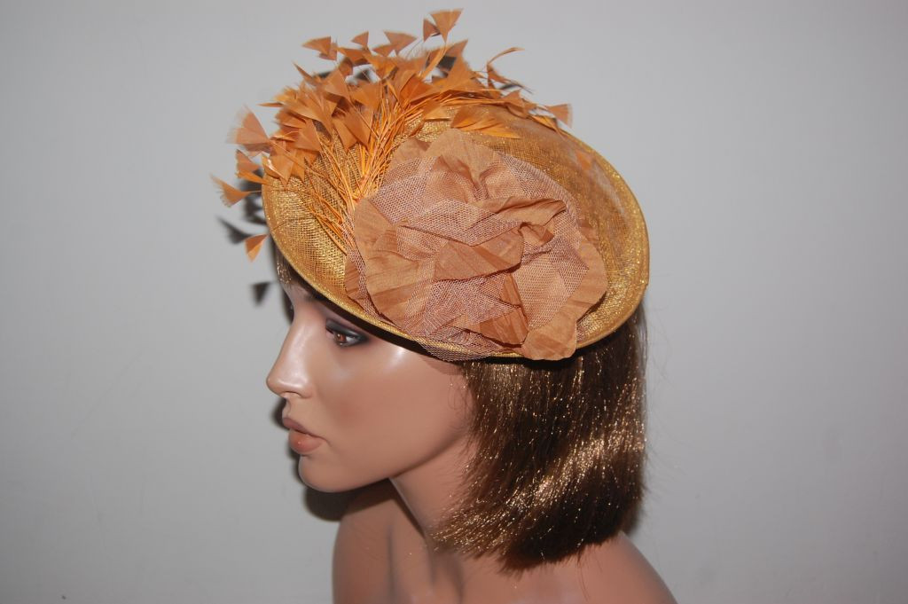 Golden goddess Selene headdress