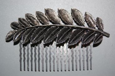 Peina hoja pinnada plata vieja