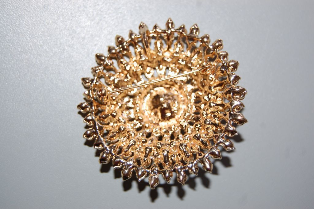 Brooch - pendant Golden Moon