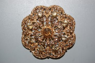 Broche - colgante Glamour dorado