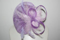 Headdress look lilac