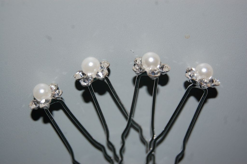 Set 4 forks flower and Pearl
