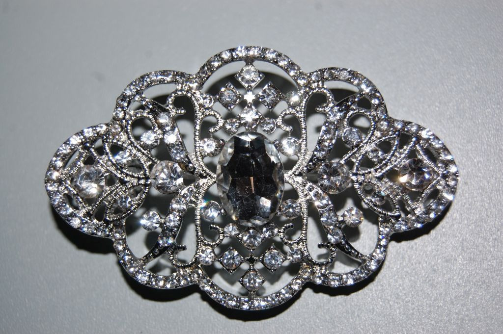 Broche Asturias plata