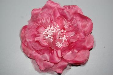 Flor Sirena rosa carmín