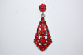 Earrings red Galaxy