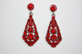 Earrings red Galaxy