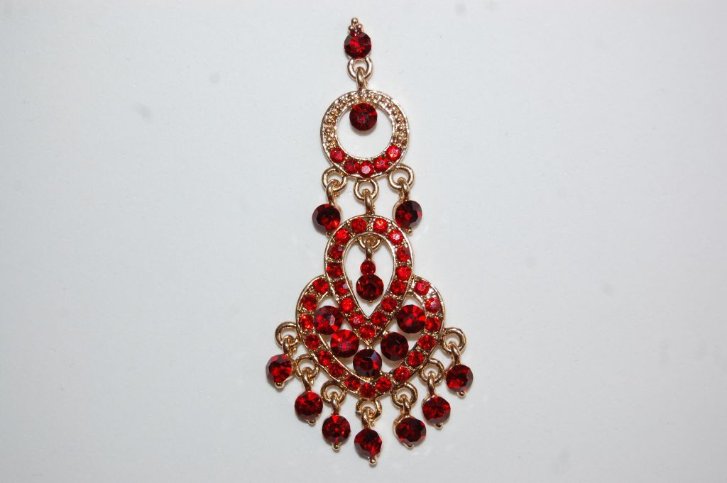 Earrings red Jasmine