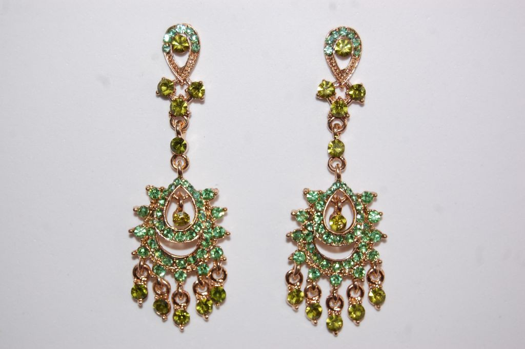 Green Jasmine earrings