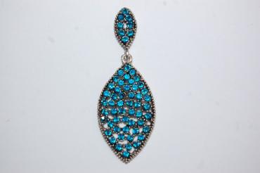 Doris earrings turquoise shine