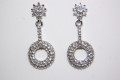 Earrings white Cordoba