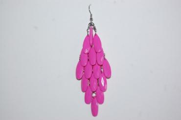 Earrings 16 Fuchsia tears