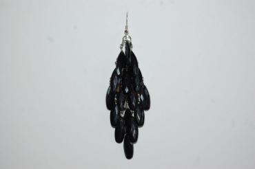 Earrings 16 black tears