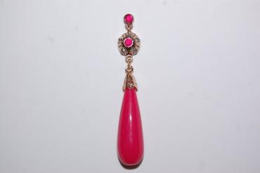 Earrings pink Queen bougainvillea