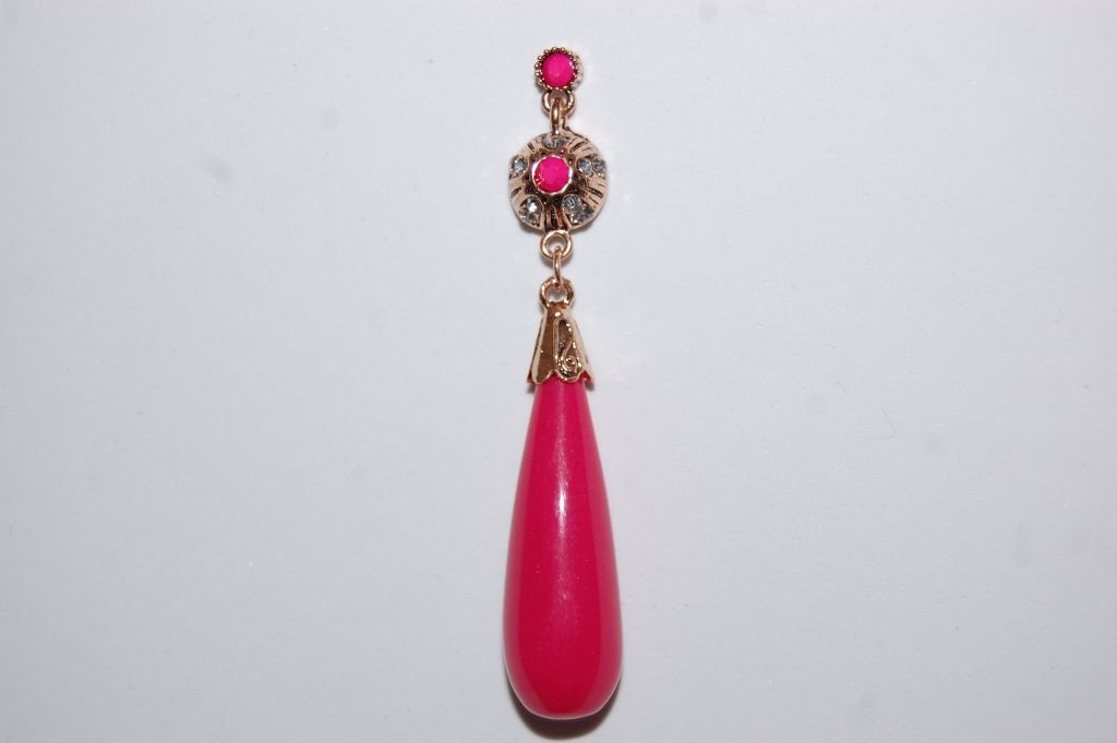 Earrings pink Queen bougainvillea