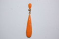 Outstanding metal Orange Teardrop